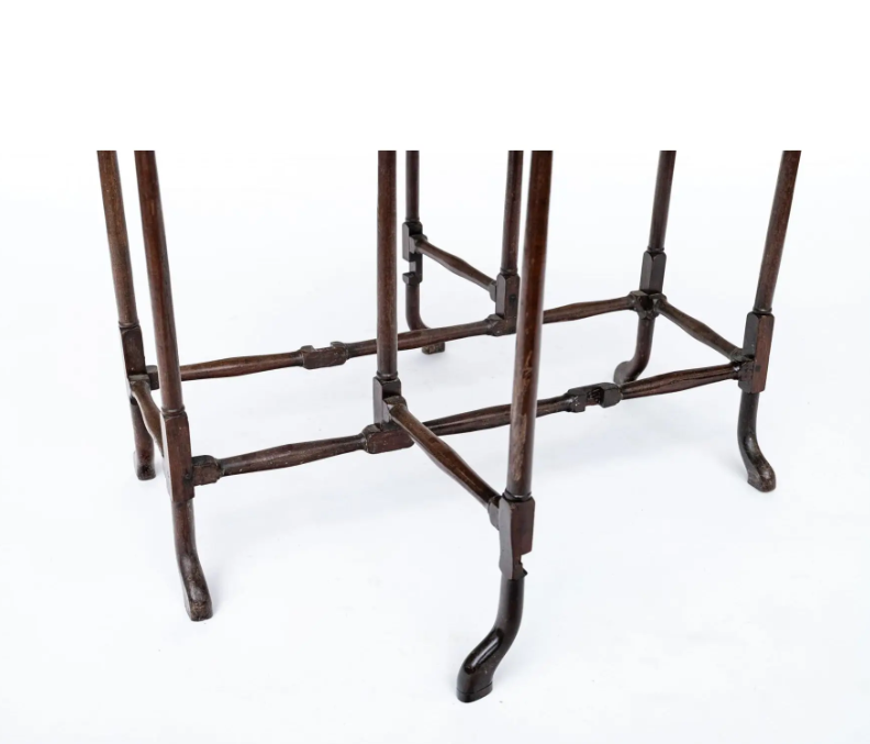 18th Century English Mahogany Spider Leg Drop-Leaf Table, circa 1780–1820