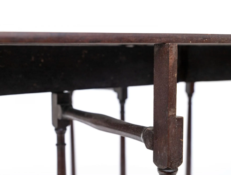 18th Century English Mahogany Spider Leg Drop-Leaf Table, circa 1780–1820