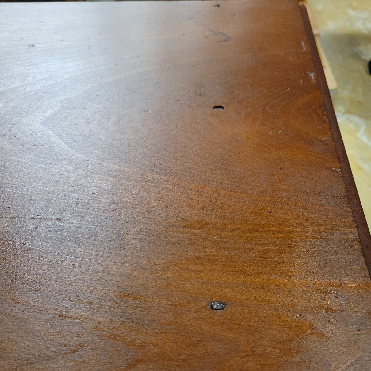 19th Century American Farmhouse Cherry Drop-Leaf Table with Turned Legs